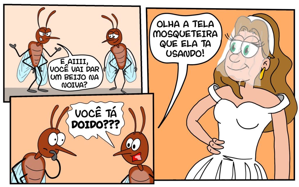 Mosquitos no casamento